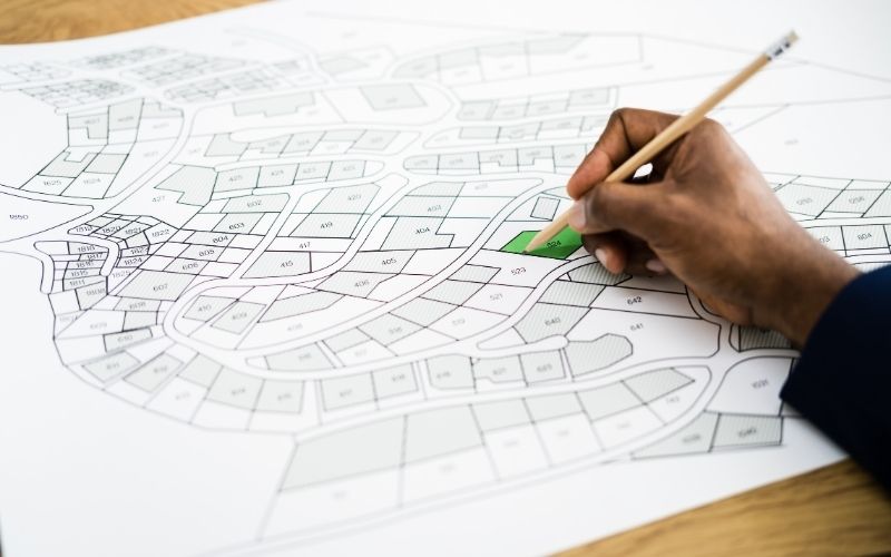 town planning sketch